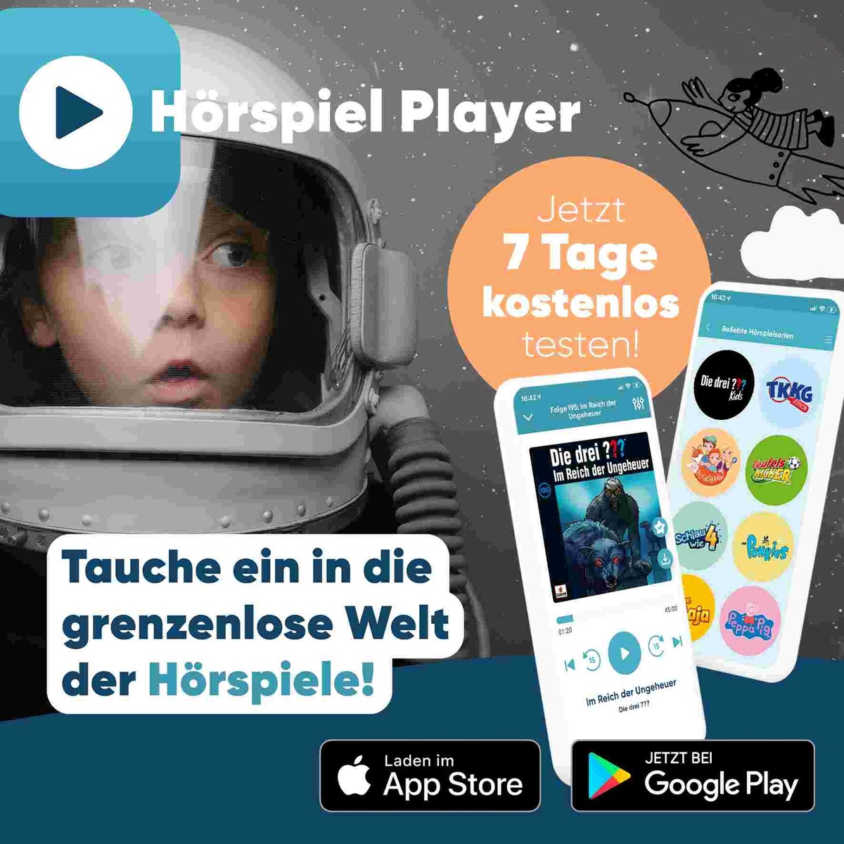 Unbegrenzt Hörspiele hören für 3,99 Euro im Monat / EUROPA reduziert ...